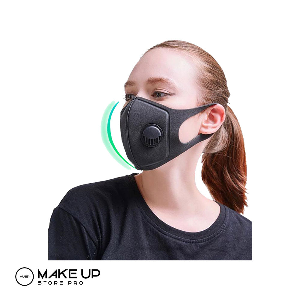 Foam Mask PM2.5 With Exhale Valve, Washable - Reusable