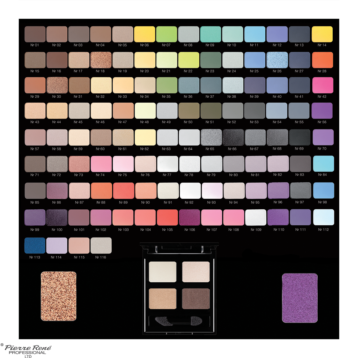 Palette Match System Eyeshadow 101 - 116