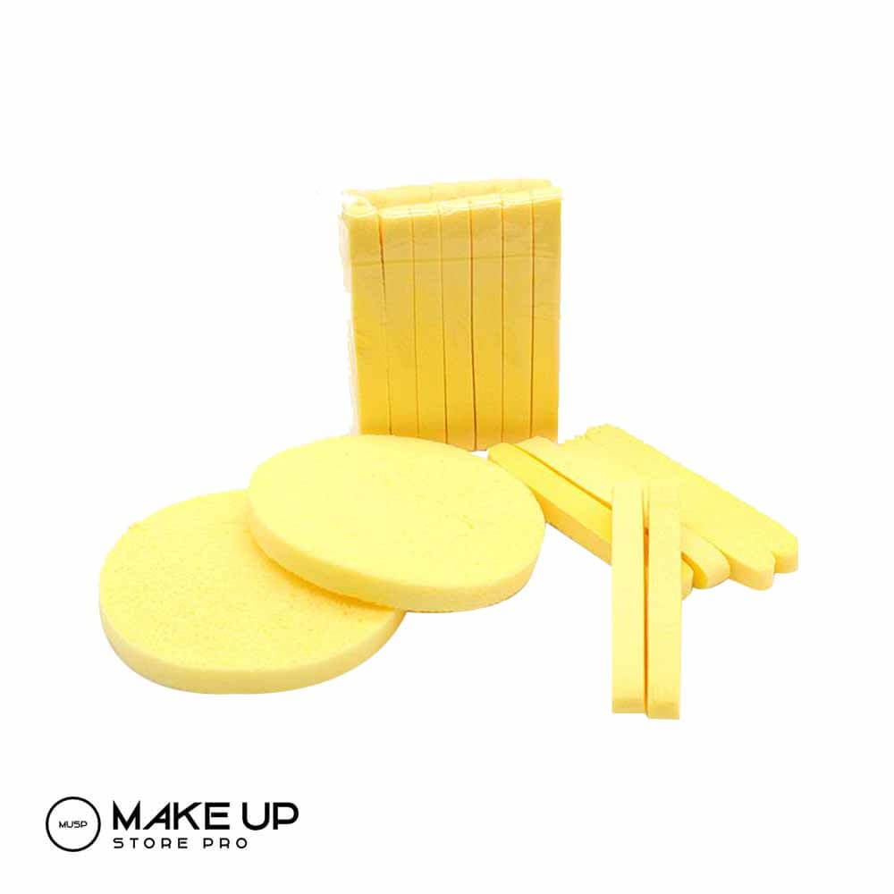 12 Expanding Compressed Facial Sponge