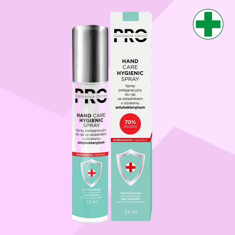 Hand Care Hygienic Spray 70% Alcohol 33ml