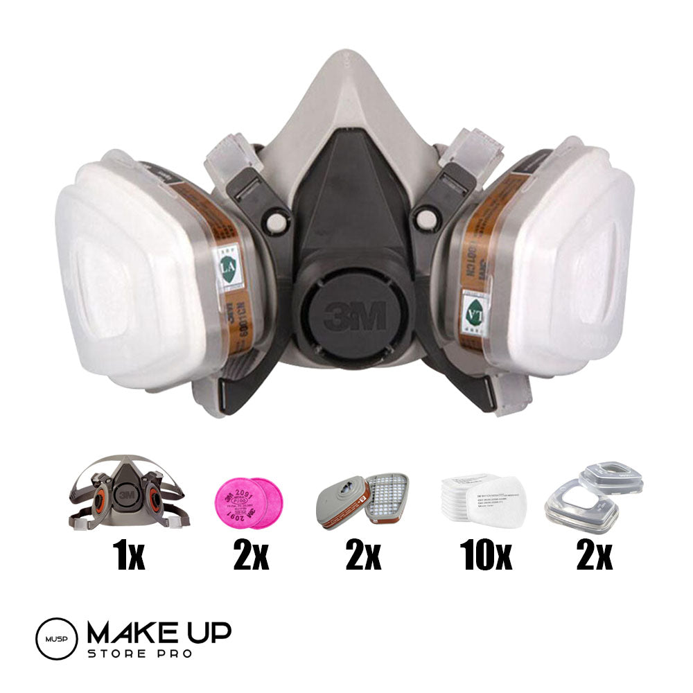 3M 6200 Full Mask Set Washable - Reusable