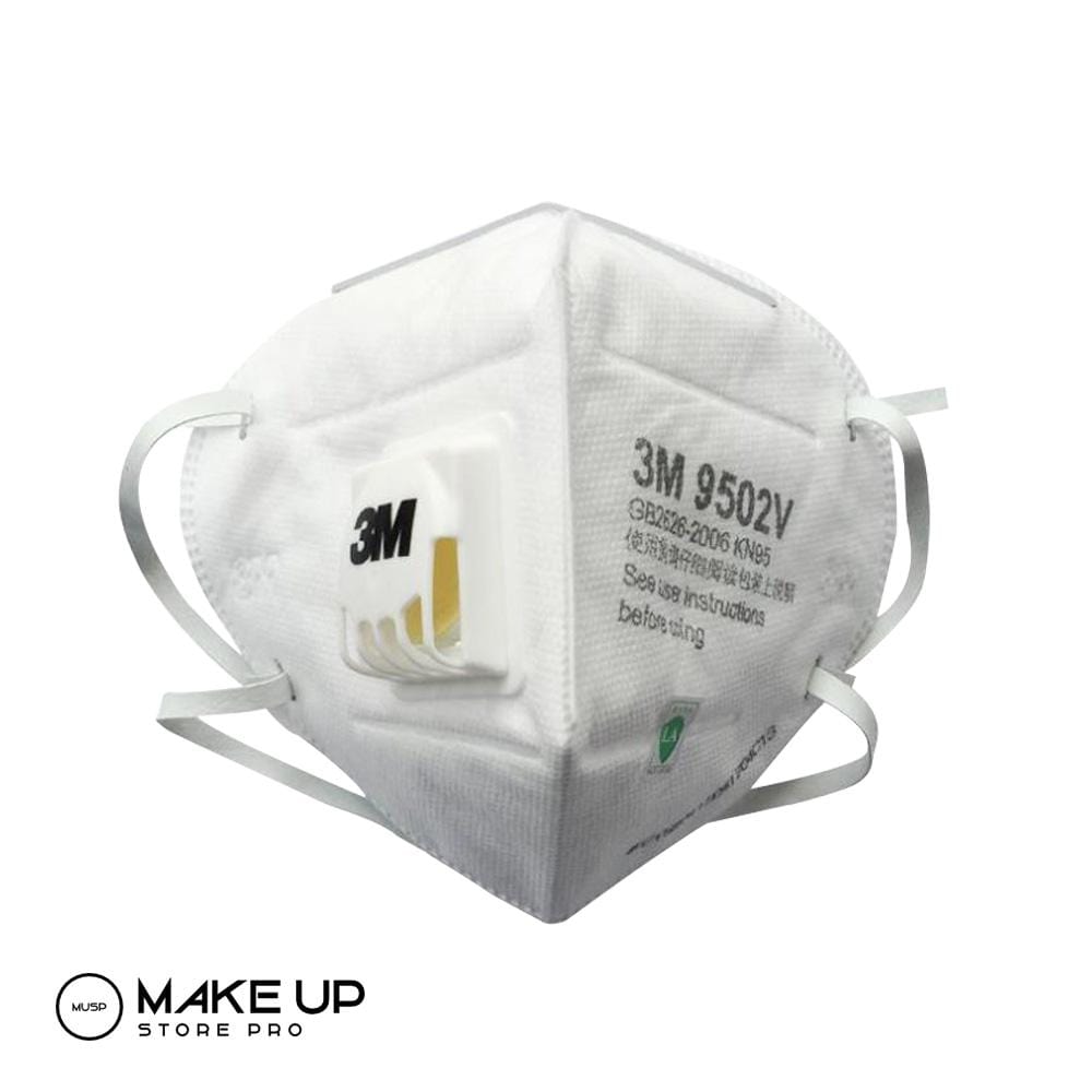 3M Reusable Face Mask N95 9502V With Valve, Washable - Reusable