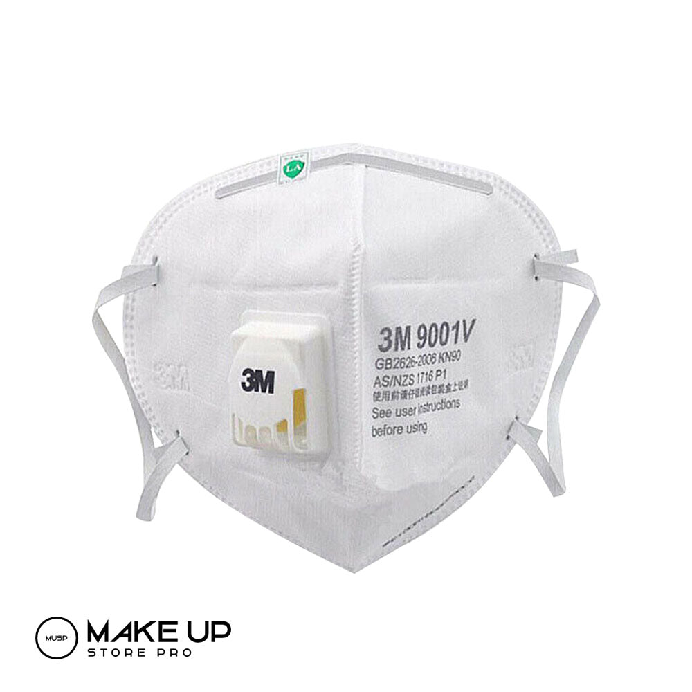 3M 9001V Face Mask N90 With Valve Washable - Reusable
