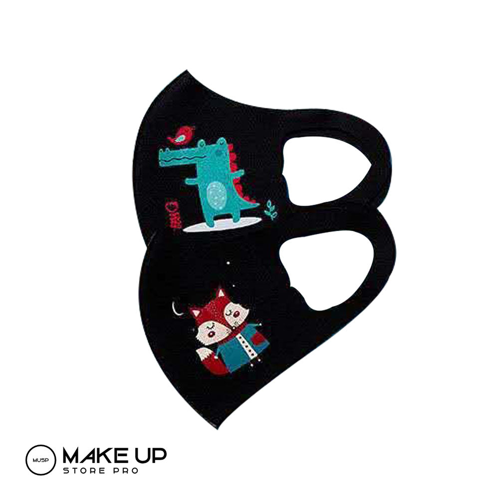 Children's Illustrated Sponge Mask, Washable - Reusable