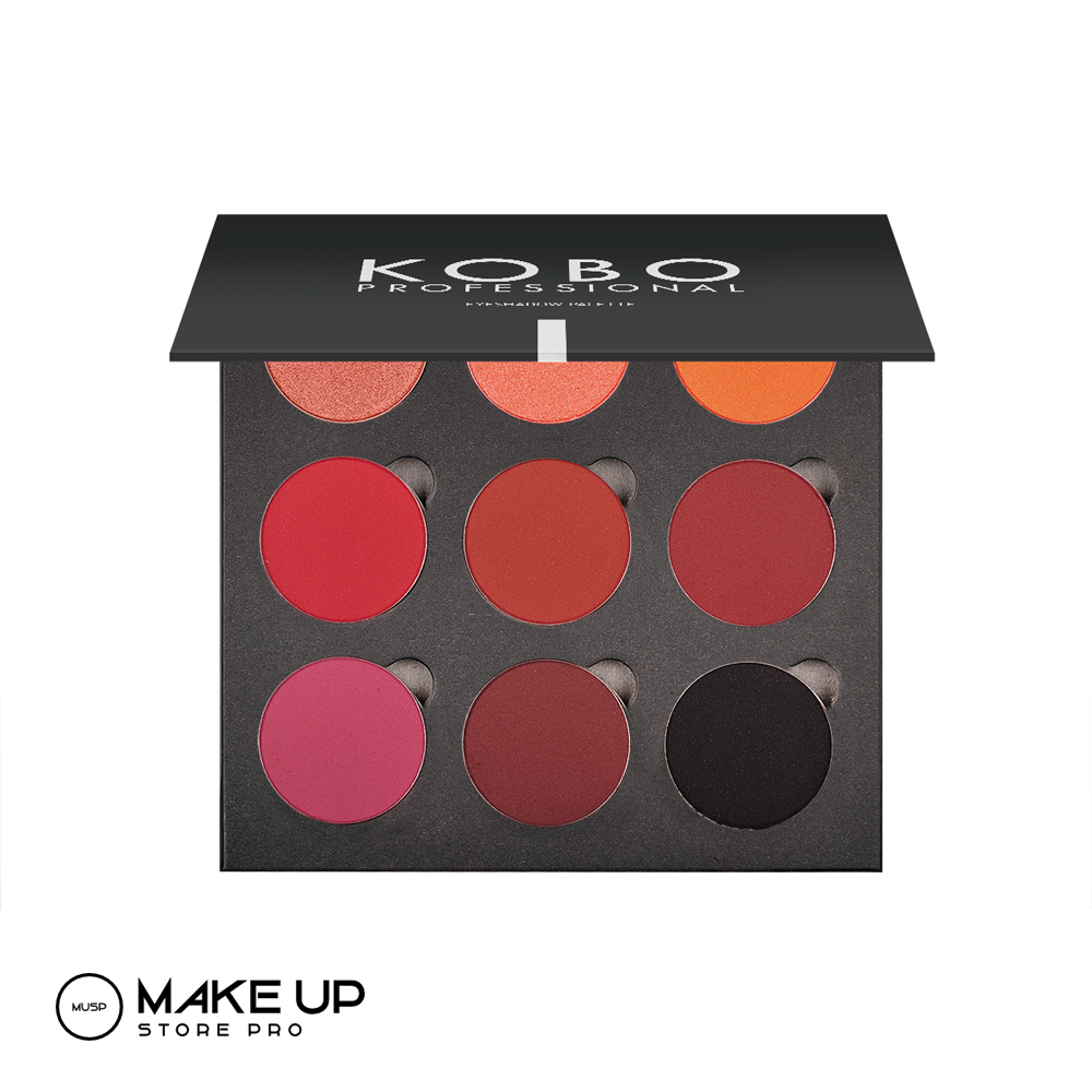 KOBO Eyeshadow Palette 9x 03 My Favourite Colours