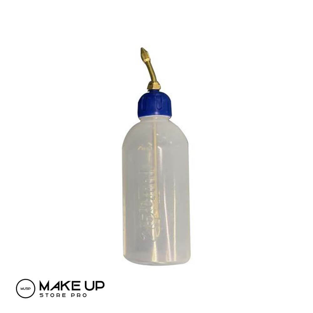 Kryolan Empty Refillable lockable Bottle with Angled Spout 125ml