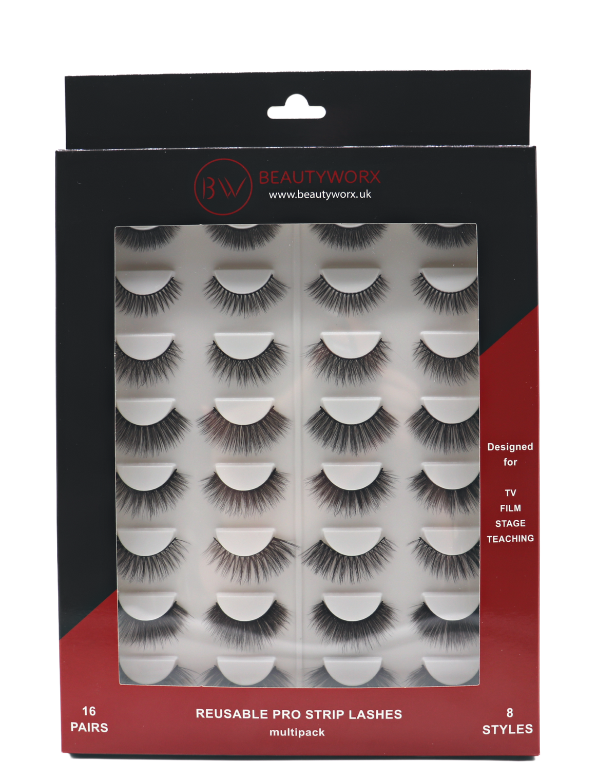 Beautyworx Reusable Pro Strip Lashes - multipack