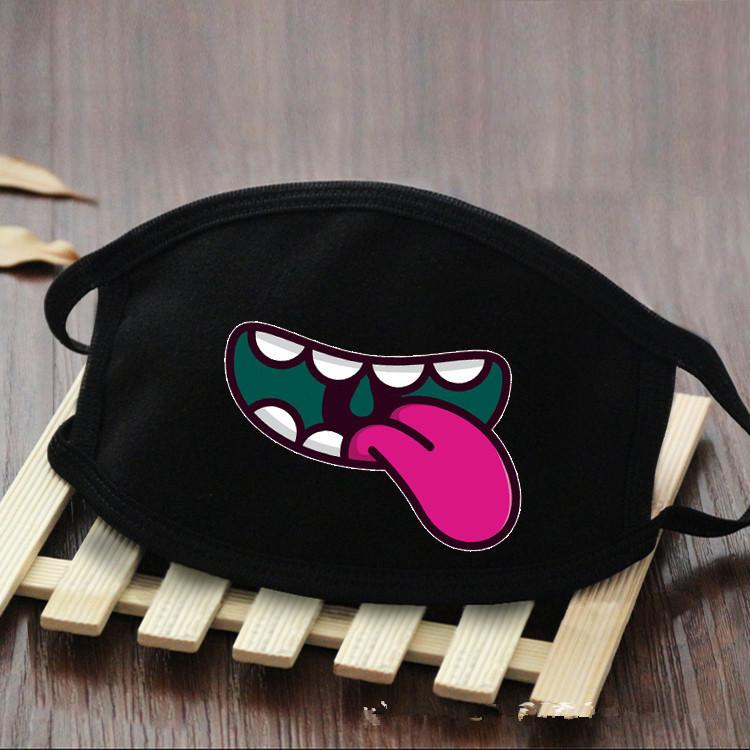 Face Mask Cartoon Cotton  Washable - Reusable