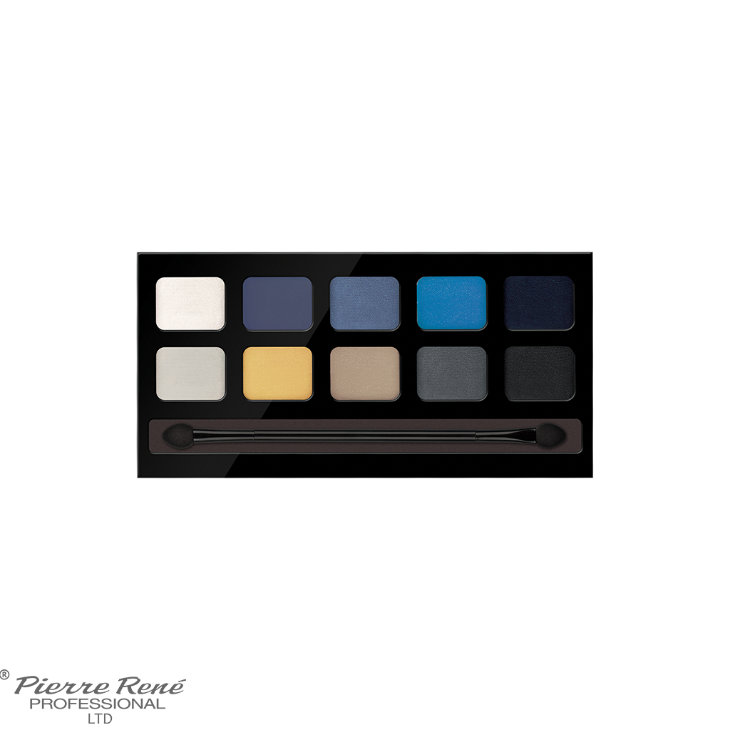 Palette For 10 PMS Eyeshadows with Applicator
